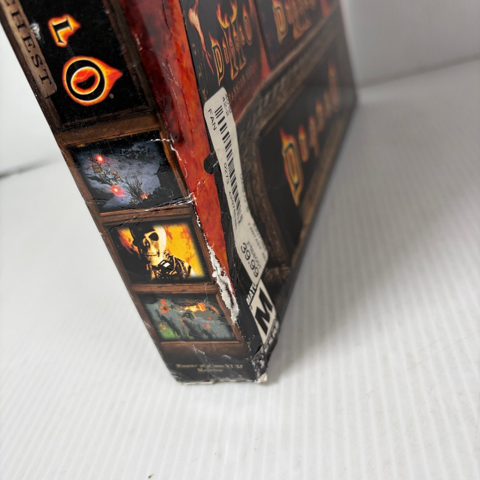 Diablo Battle Chest Big Box PC Video Game Blizzard Action RPG Complete