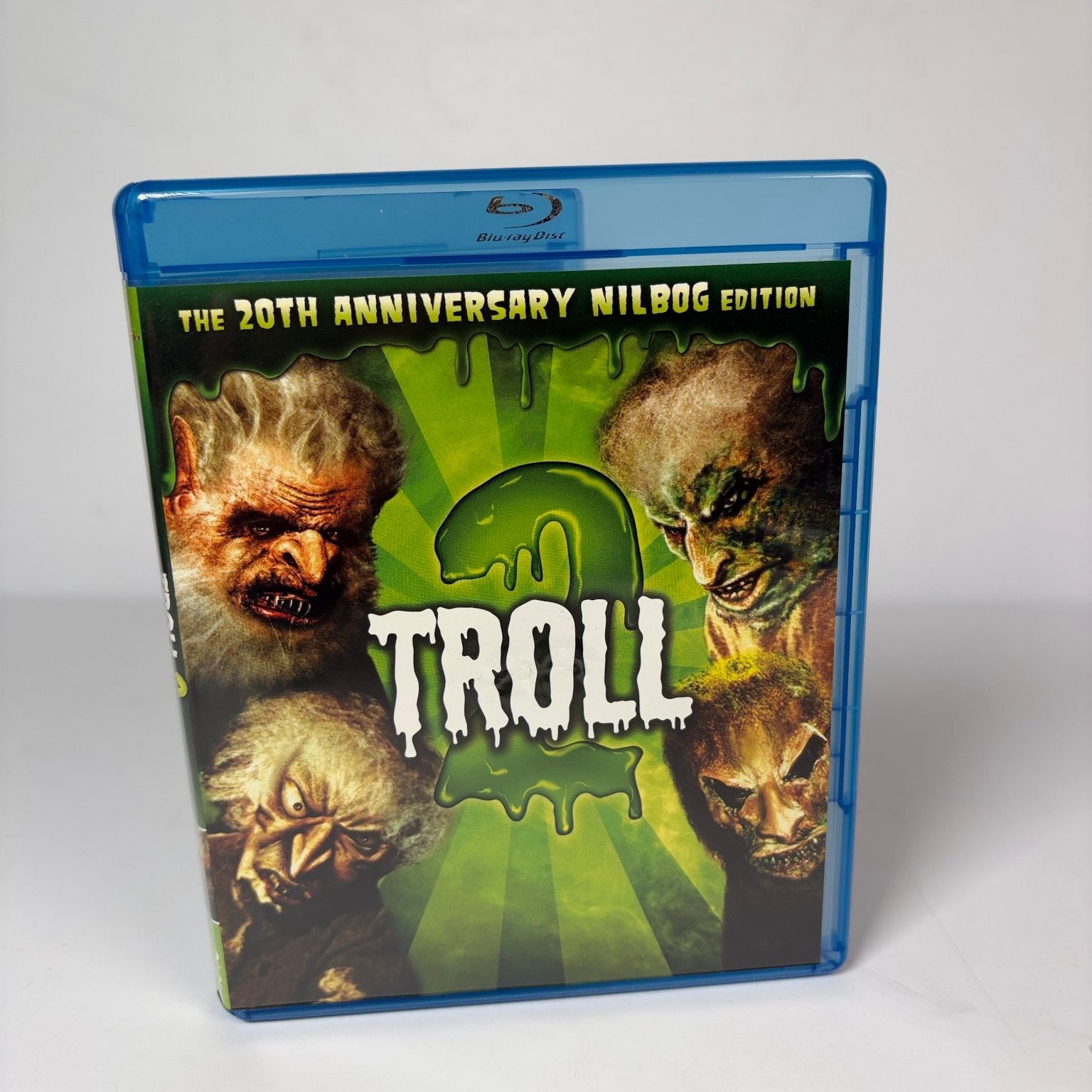 Troll 2 Blu-ray DVD 2010 20th Anniversary Nilbog Edition Horror Comedy