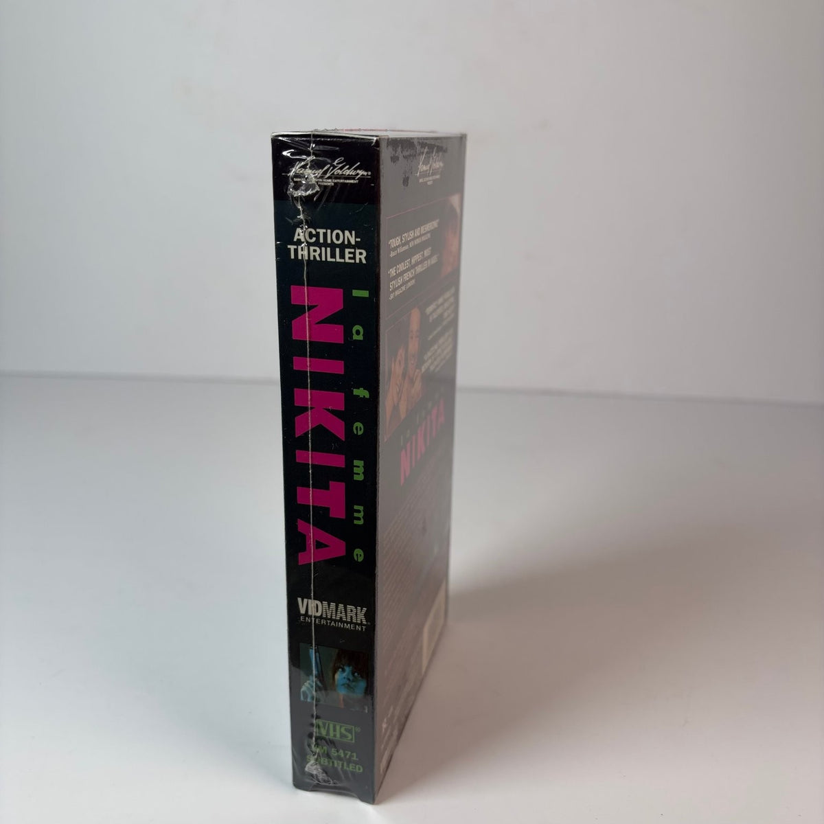 La Femme Nikita VHS 1991 Action-Thriller Subtitled Samuel Goldwyn Company
