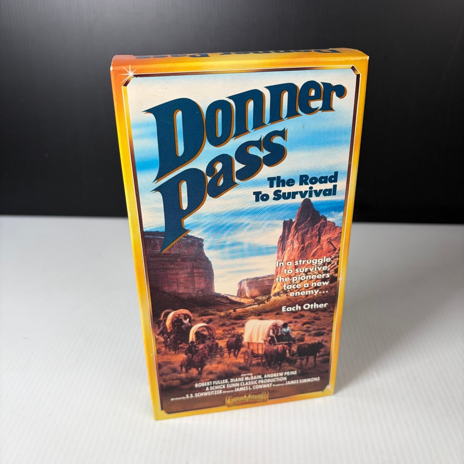 Donner Pass VHS 1991 Western Adventure Original Release StarMaker