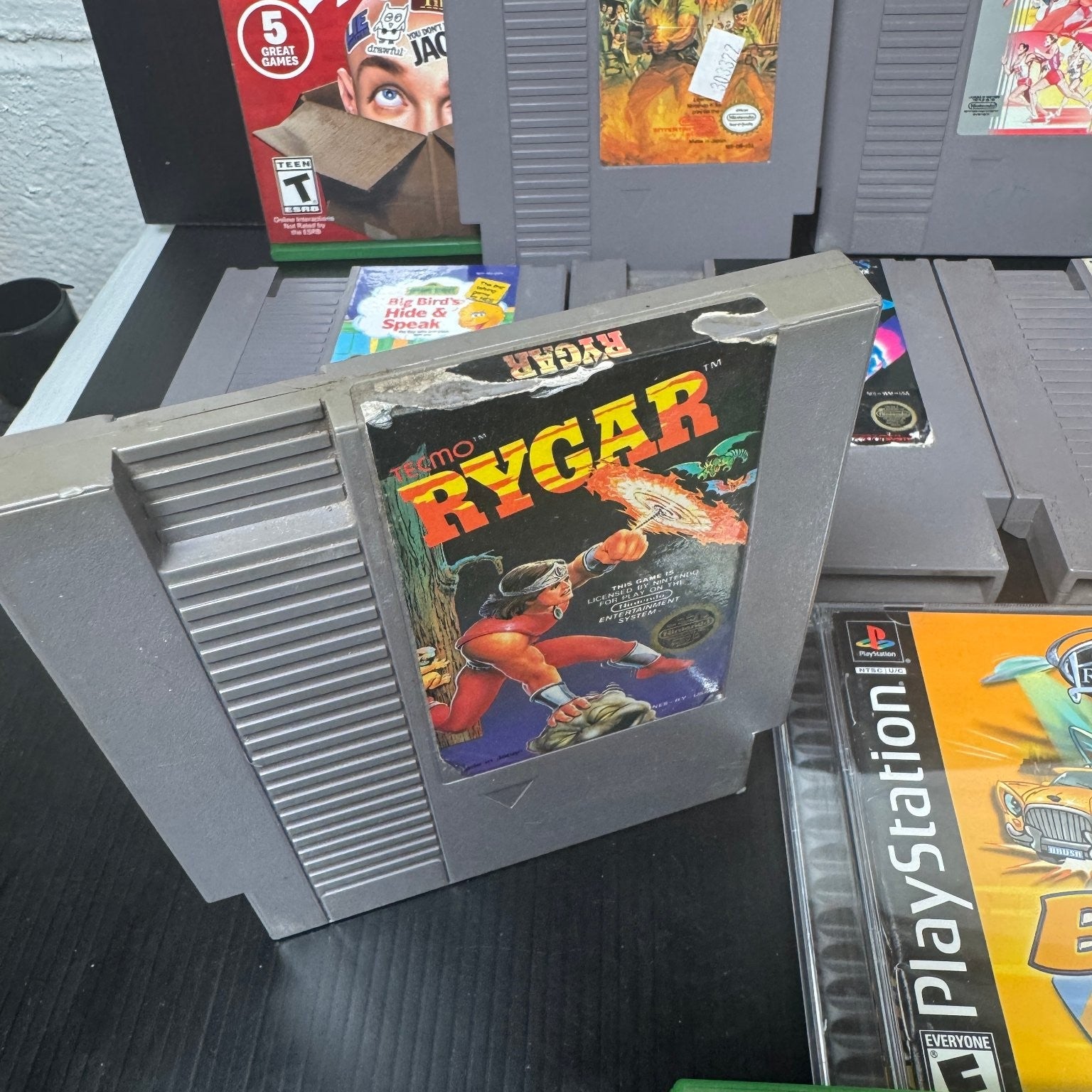 Mixed Lot of 20 NES, PS1 & Xbox One Games Rygar, Rare Replay, Witcher III & More