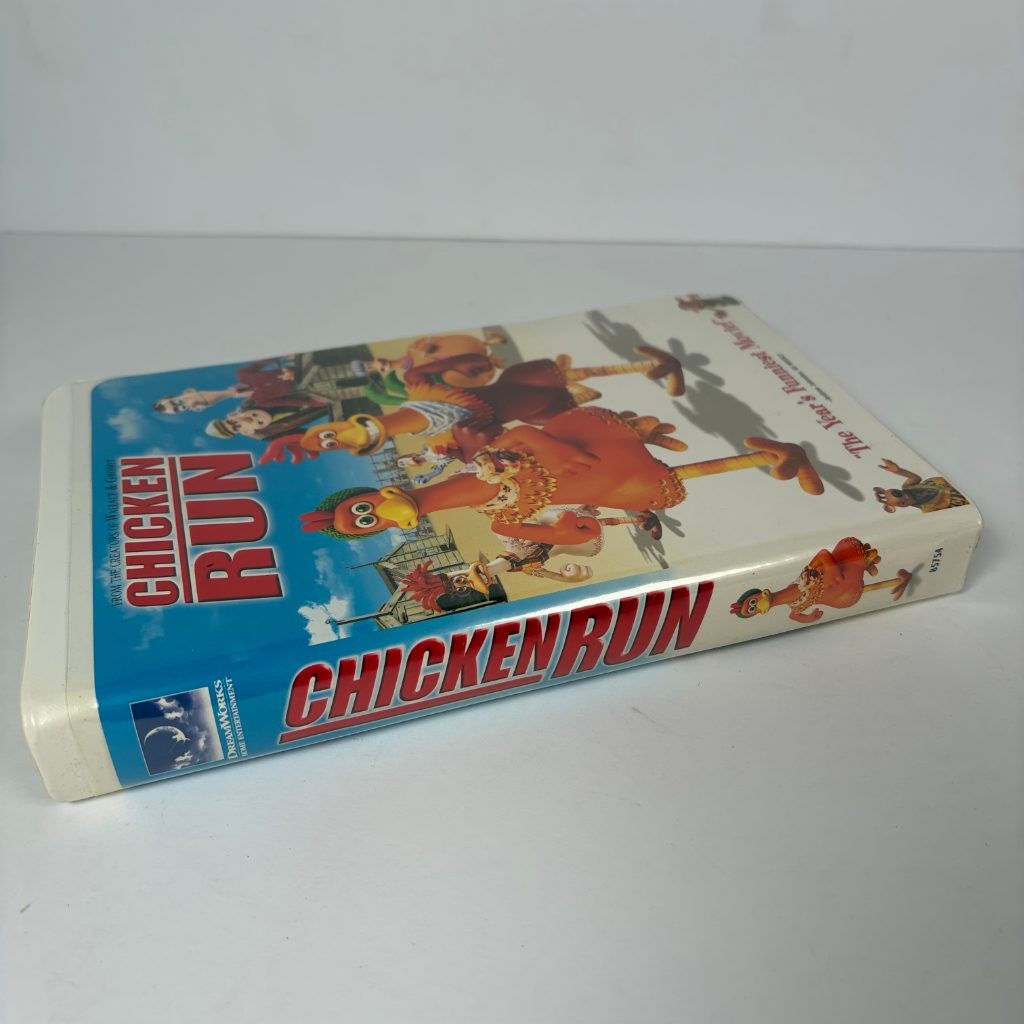 Chicken Run VHS 2000 DreamWorks Clamshell Aardman Wallace & Gromit Creators