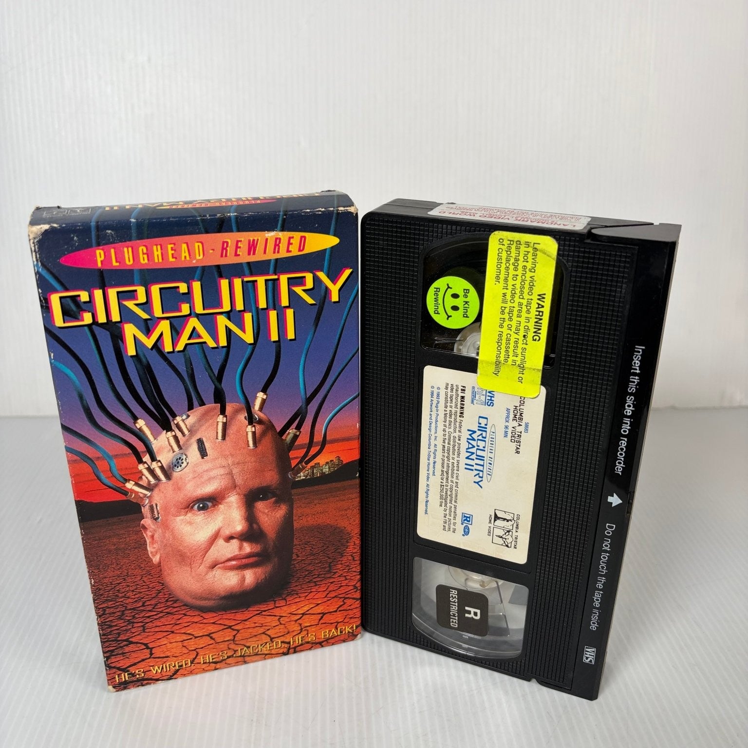 Circuitry Man II VHS 1995 Sci-Fi Action Paramount Home Video