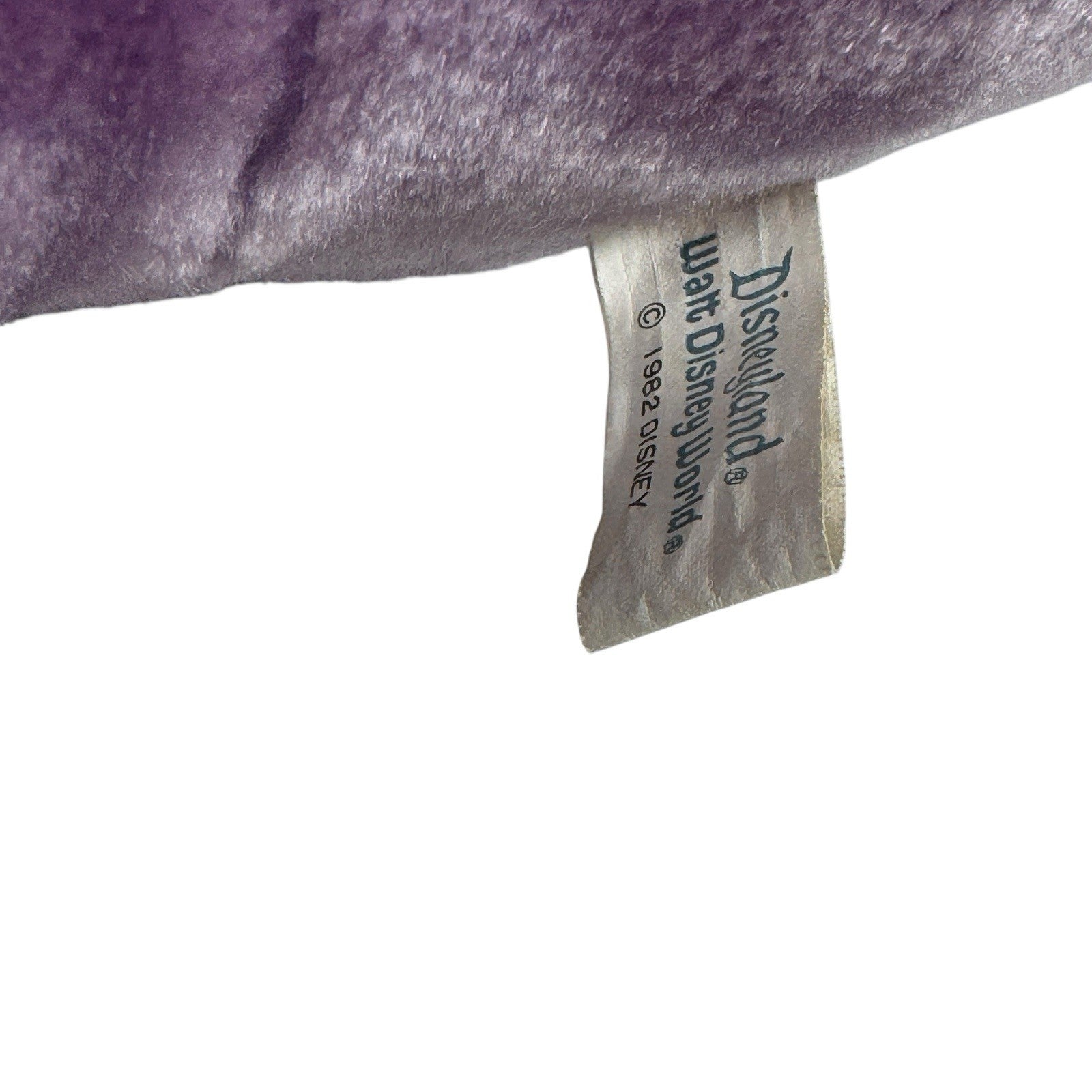 Vintage 1982 Disney World Epcot Center Figment Dragon 18" Stuffed Plush w/shirt