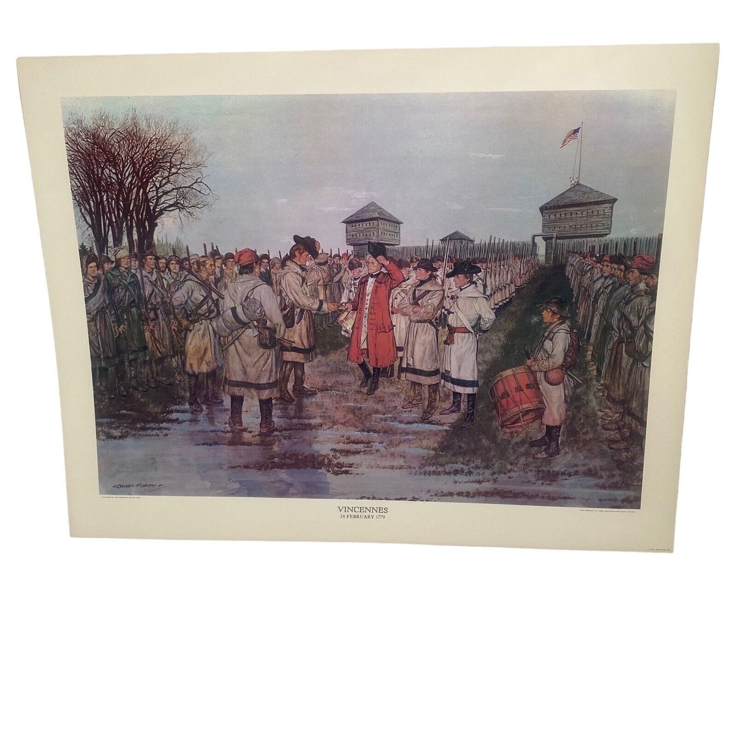 Soldiers Of The American Revolution Set Of 10 Prints