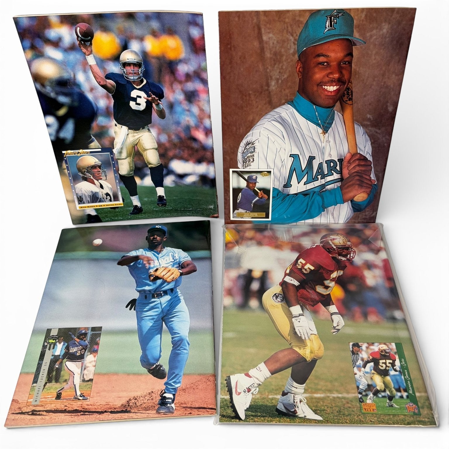 90s Beckett Focus on Future Stars Magazine Lot of 17 Shaq Chipper Jones Grant