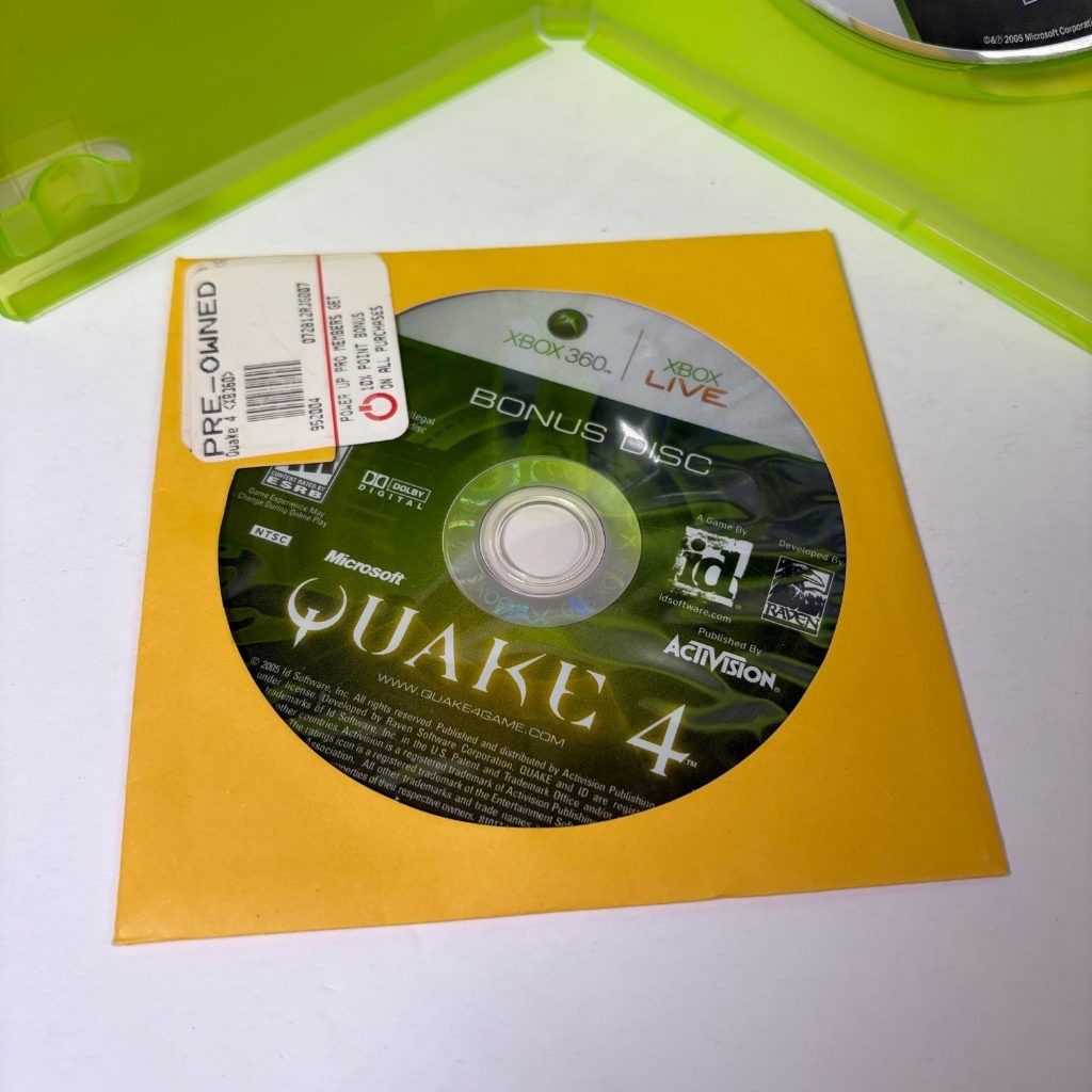 Quake 4 Xbox 360 with Bonus Disc Activision id Software FPS Shooter