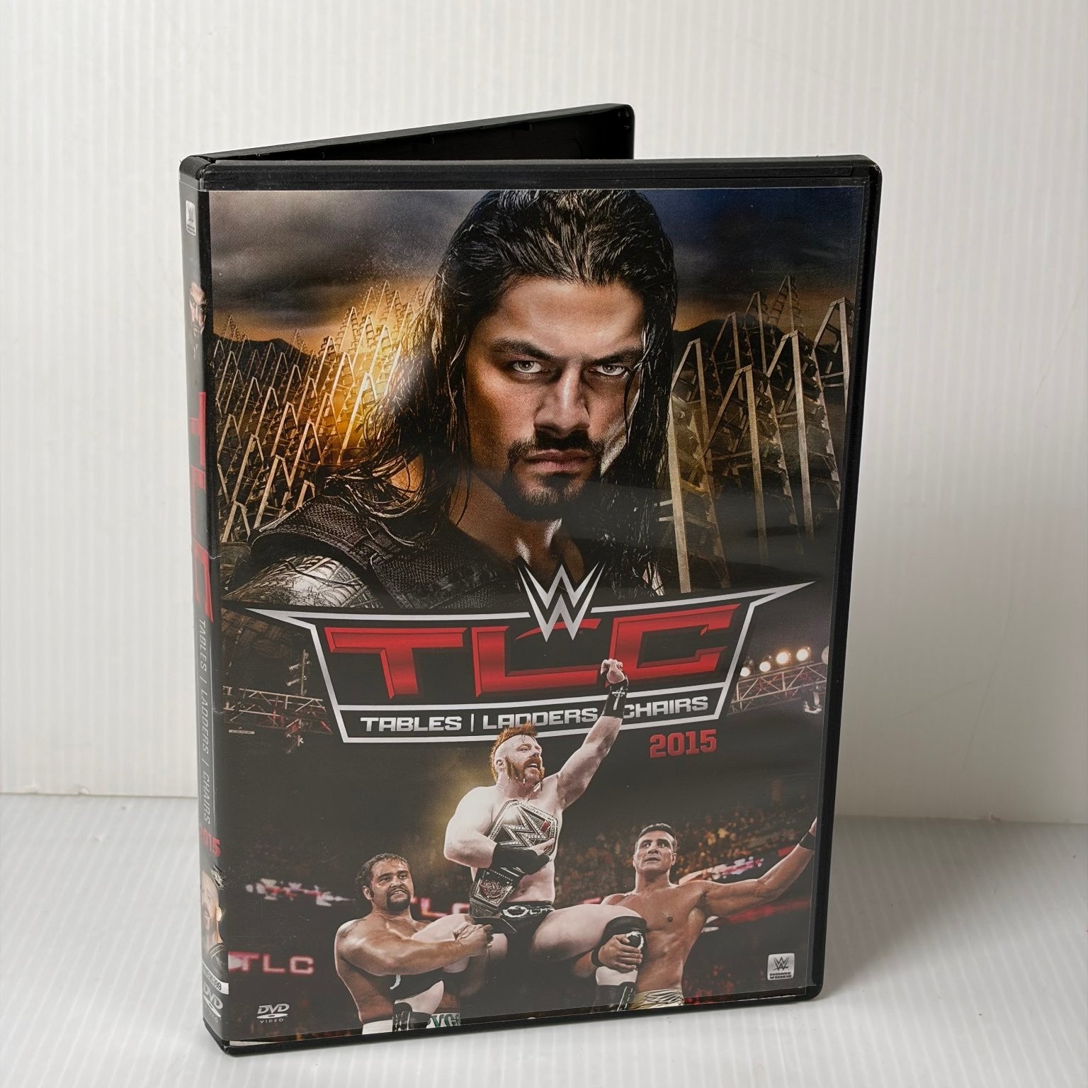 WWE TLC Tables Ladders Chairs 2015 DVD Roman Reigns Sheamus Dean Ambrose