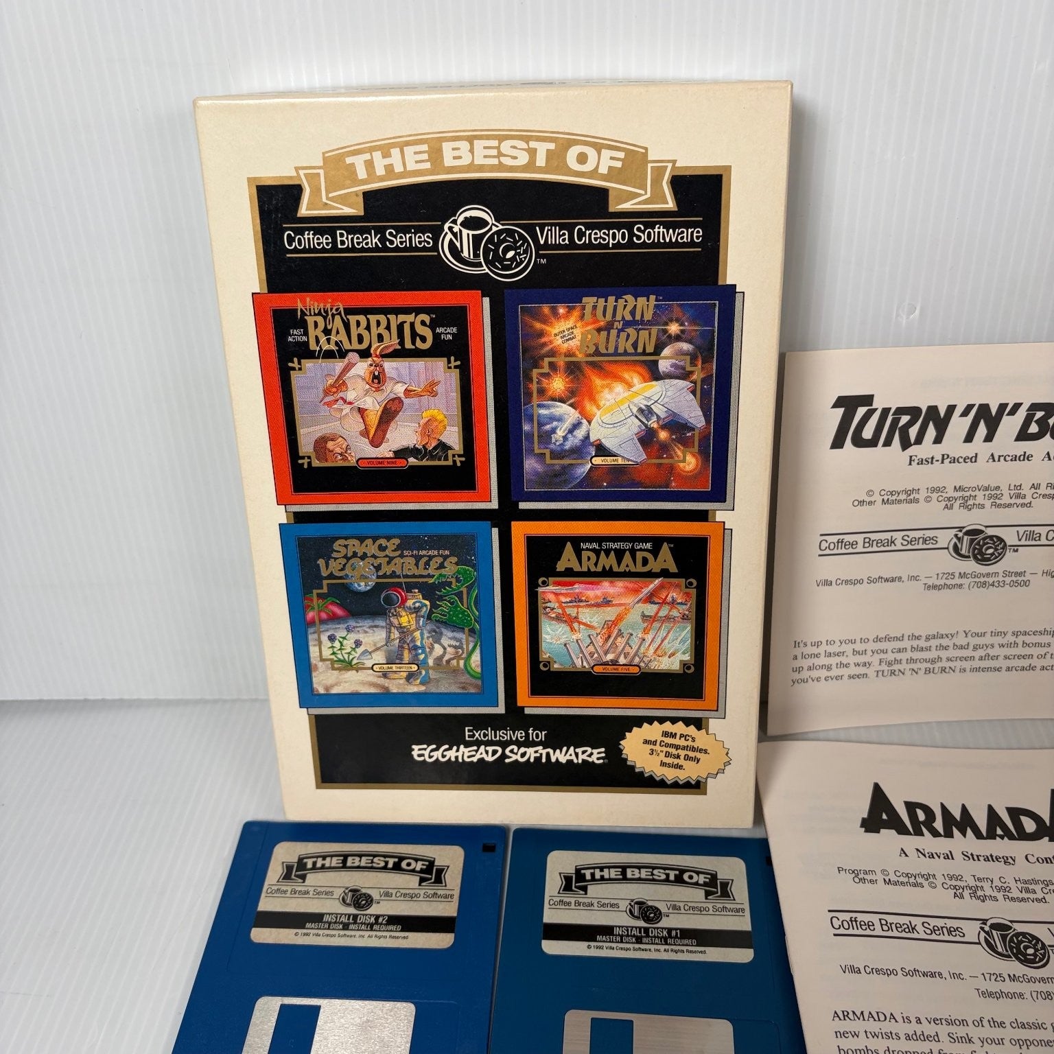 The Best of Coffee Break Series Big Box PC Ninja Rabbits Space Vegetables Armada