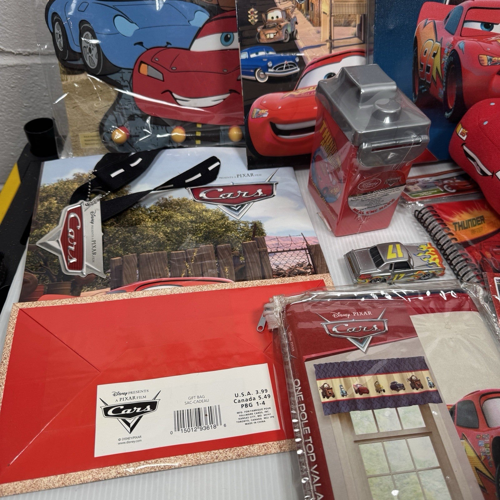 Mixed Lot Of Disney Pixar Cars Decorations, Party Favors & Toys