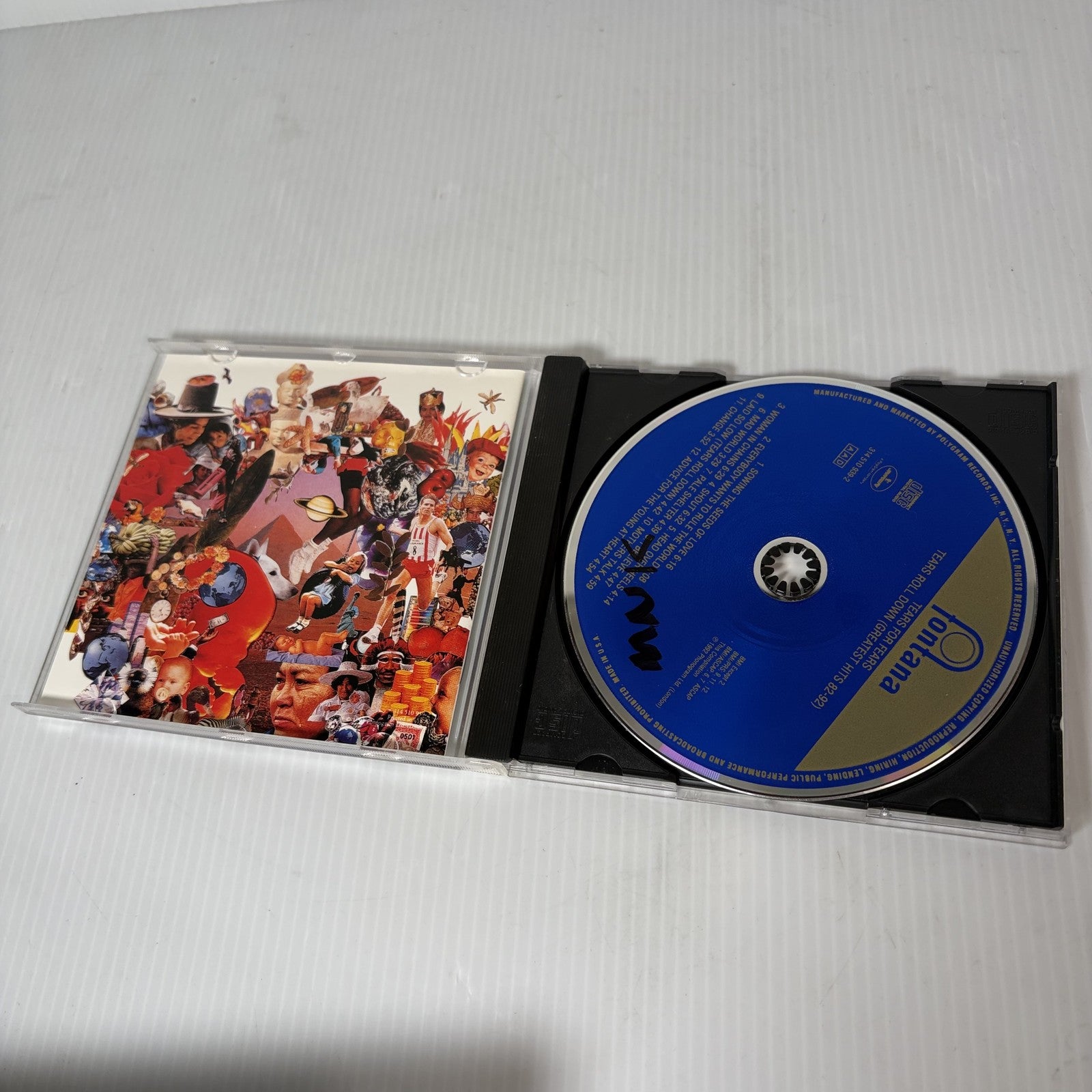 Lot of 5 CDs Tears for Fears Dead or Alive Fine Young Cannibals New Wave 80s