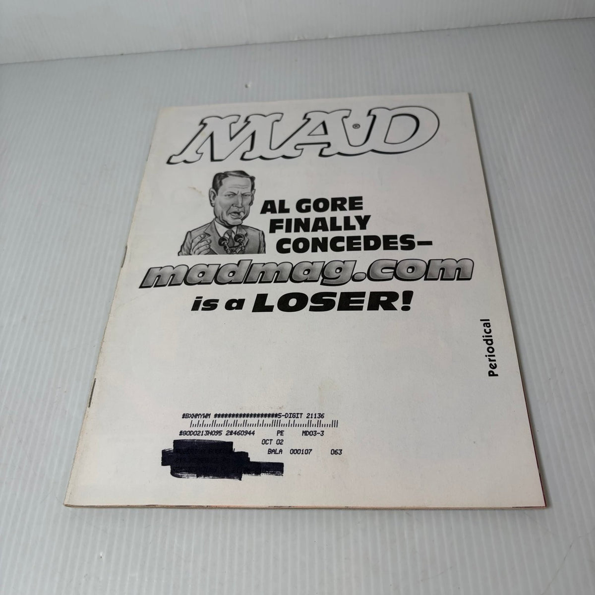 MAD Magazine April 2001 Cast Away Parody Joe Drucker Humor Satire