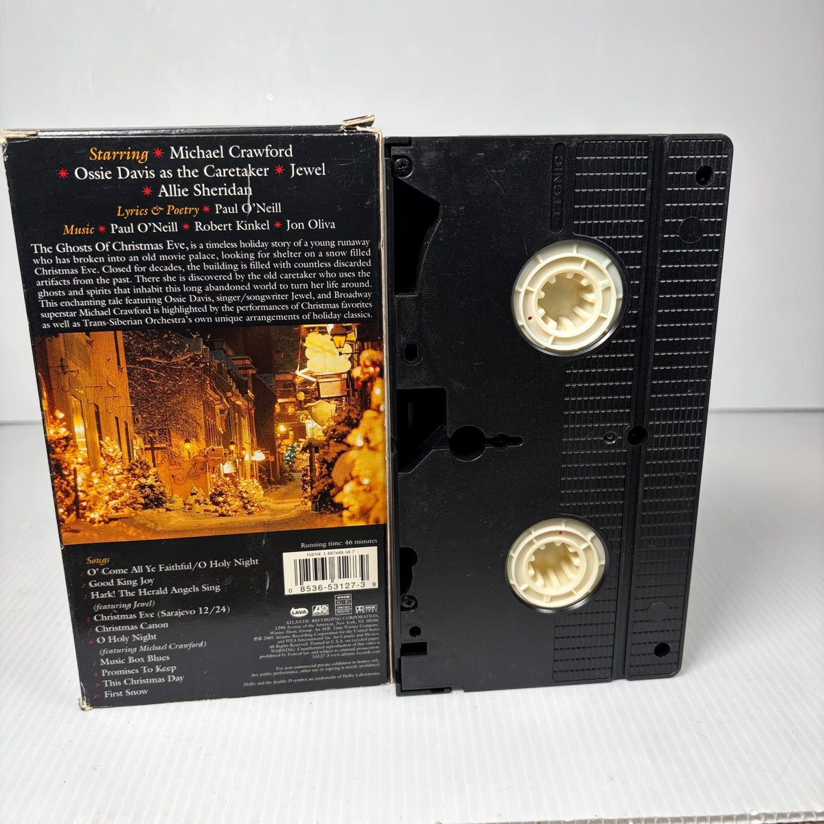 Trans-Siberian Orchestra Ghosts of Christmas Eve VHS 1999 Holiday Musical