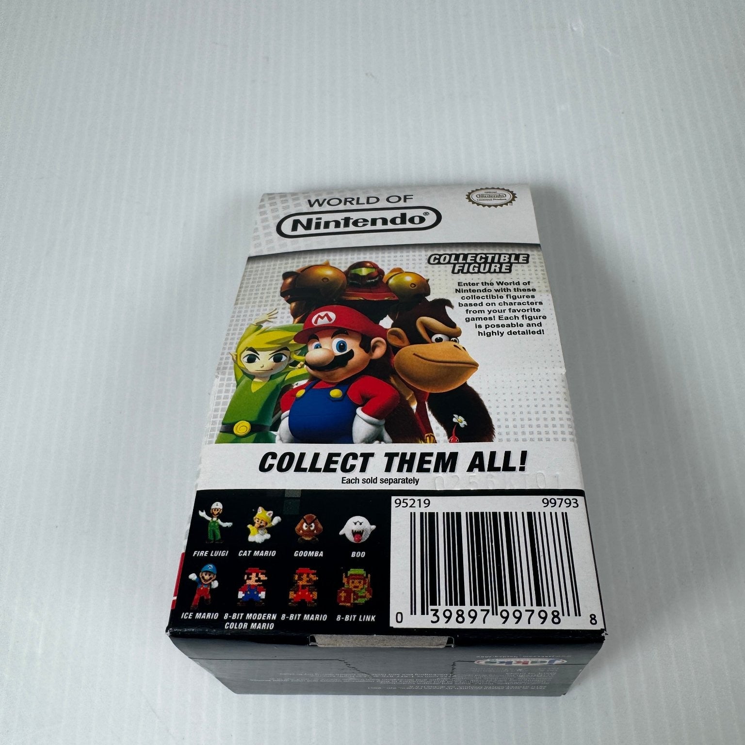 World of Nintendo 8-Bit Link Super Mario Collectible Figure 2.5" Jakks Pacific