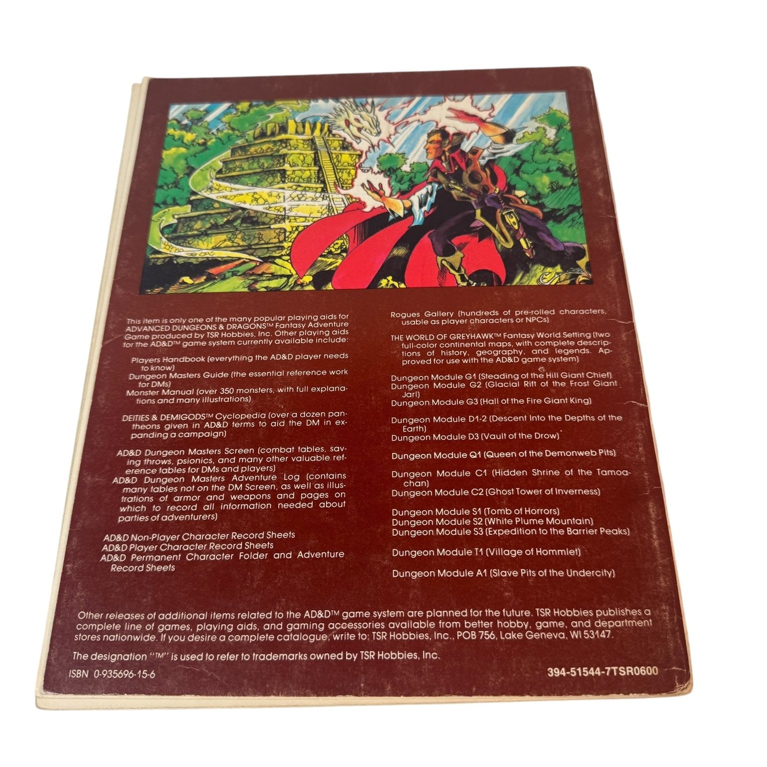 Dungeons & Dragons C1 The Hidden Shrine of Tamoachan AD&D Module 1980 TSR