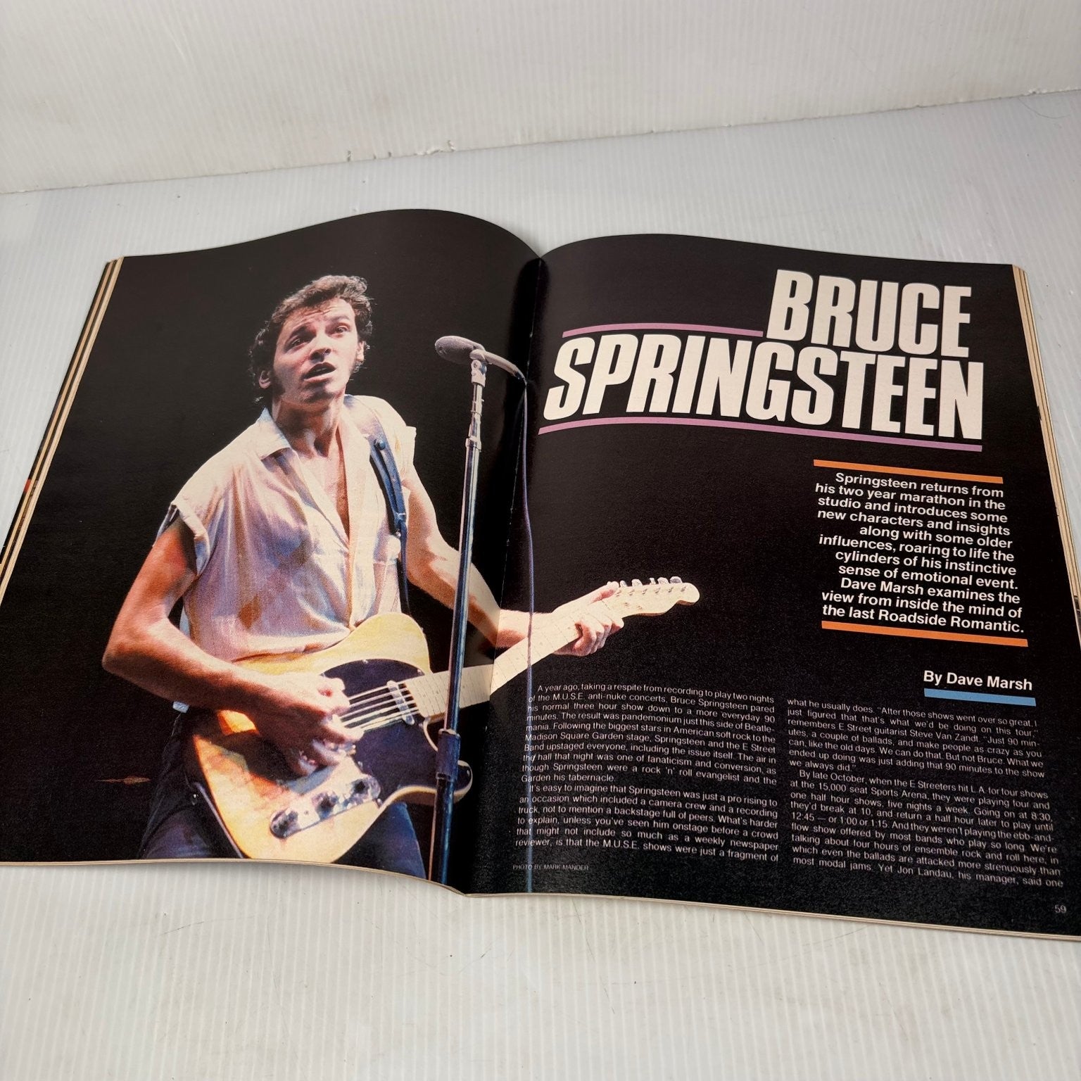 Musician Magazine February 1981 Bruce Springsteen The Interview Rock