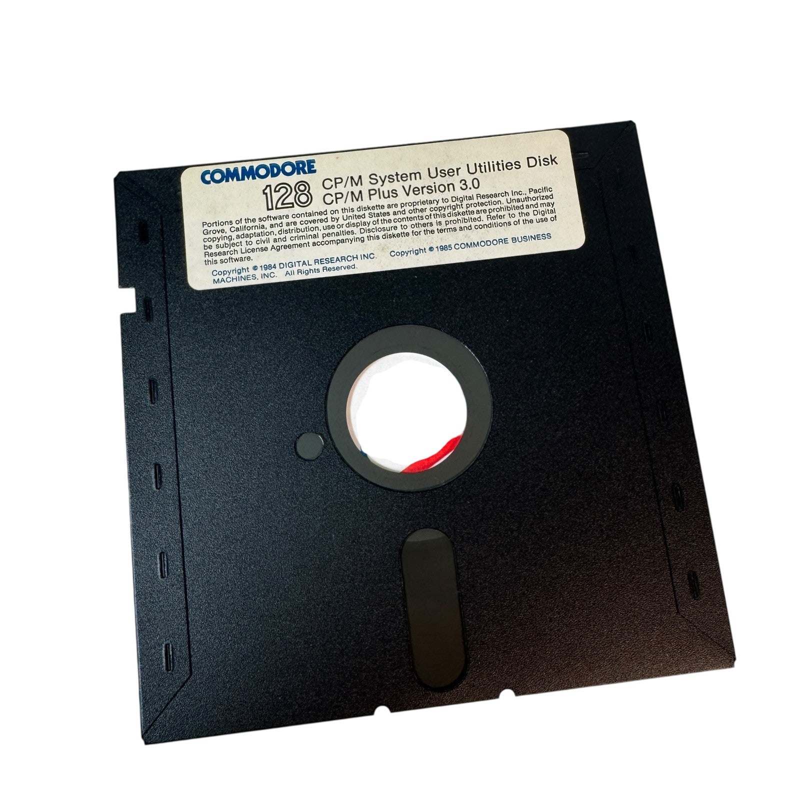 Vintage Commodore 128 CP/M System Disk CP/M Plus Version 3.0 Utilities Side B