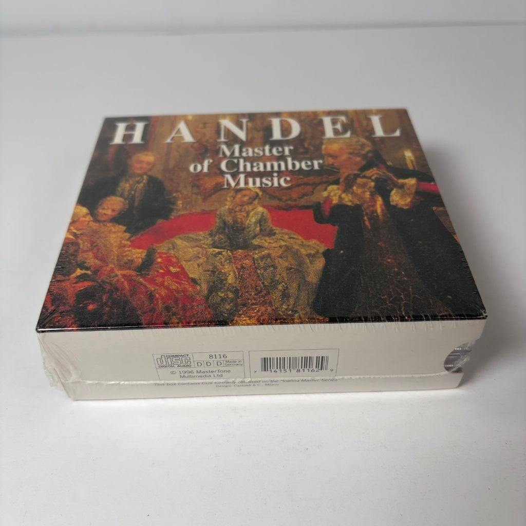 Handel Master of Chamber Music 4 CD Box Set Water Music Fireworks Concerti Gross