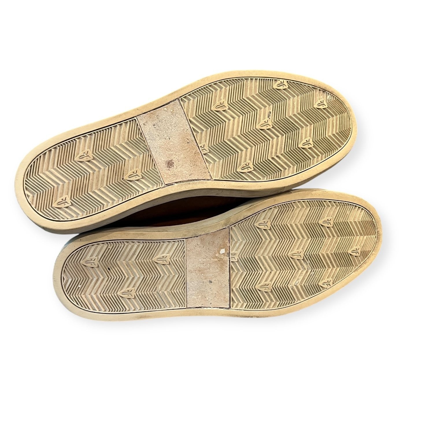 Frye Men's Casual High-Top Sneakers Brown Leather Size 10.5