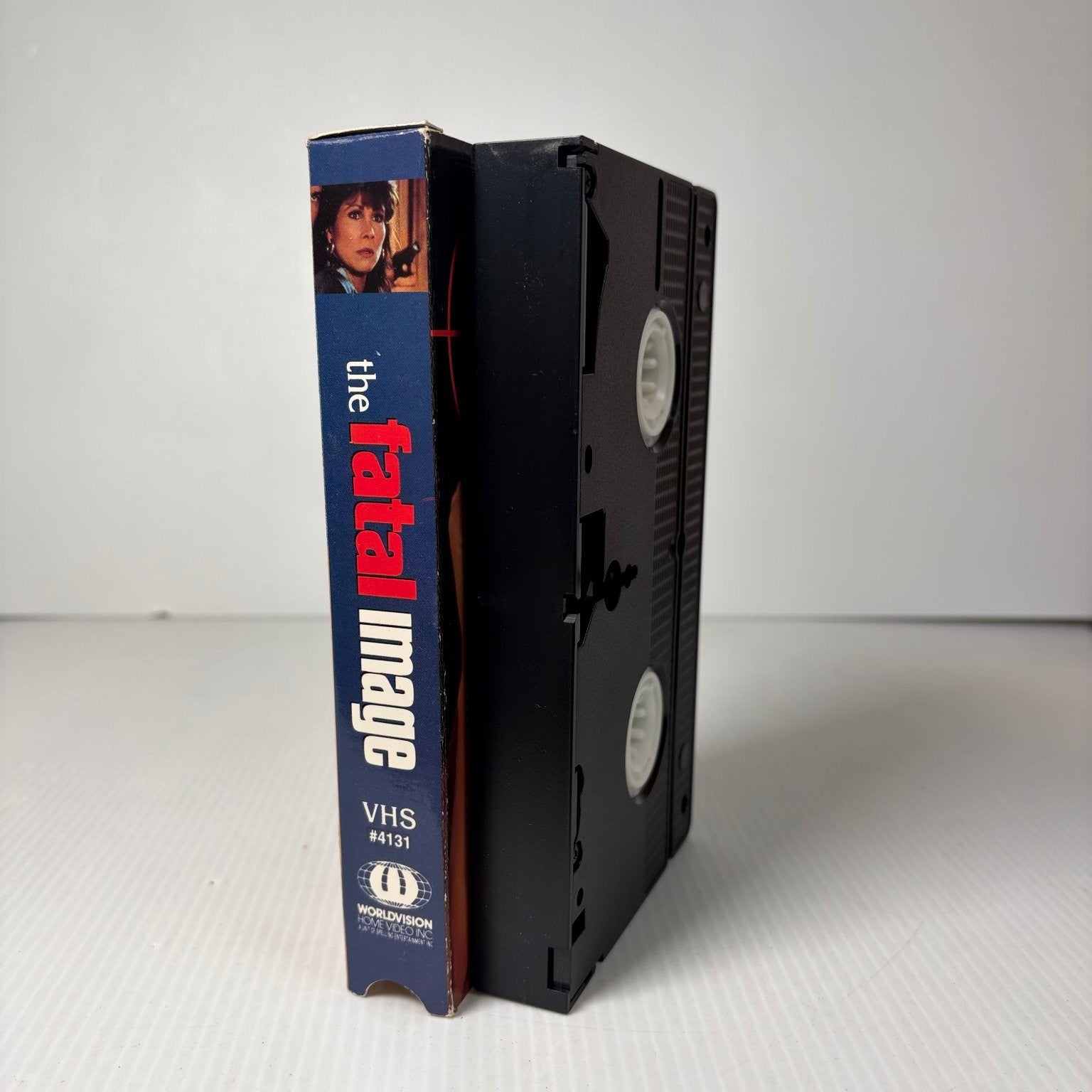 The Fatal Image VHS 1990 Suspense Thriller Worldvision Home Video