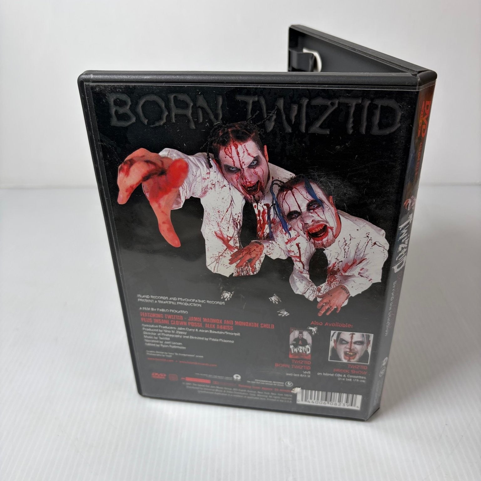 Twiztid Born Twiztid DVD 2007 Beyond the fReekShow Jamie Madrox Monoxide Child