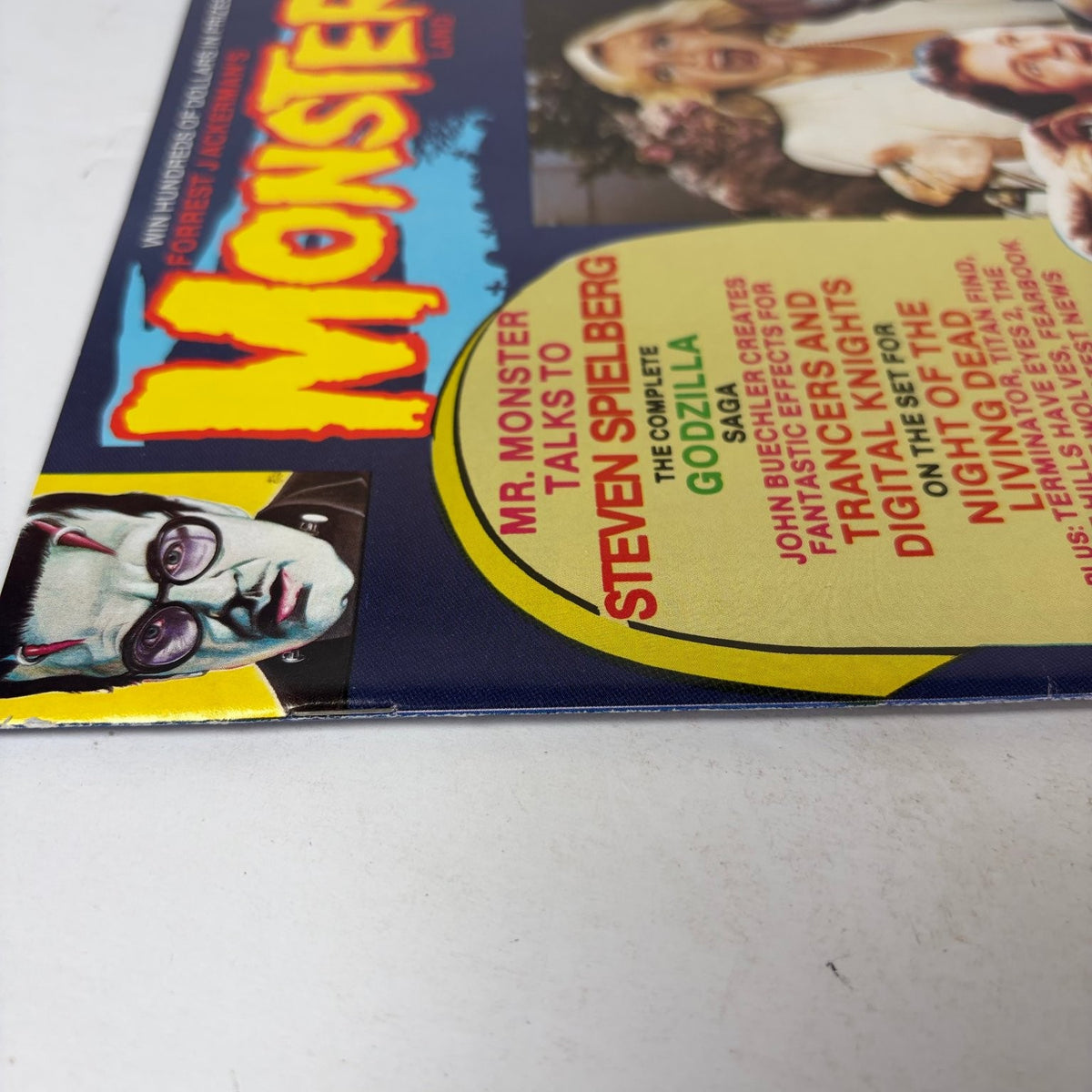 Monster Land Magazine #1 February 1985 Steven Spielberg Godzilla Horror Sci-Fi