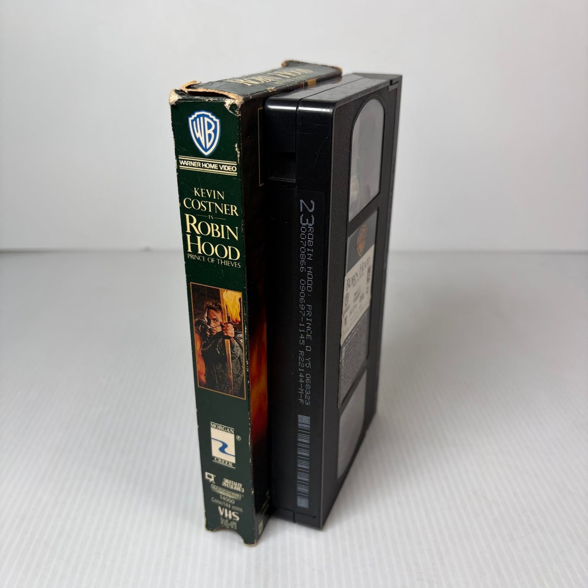 Robin Hood Prince of Thieves VHS 1991 Adventure Kevin Costner Warner Home Video
