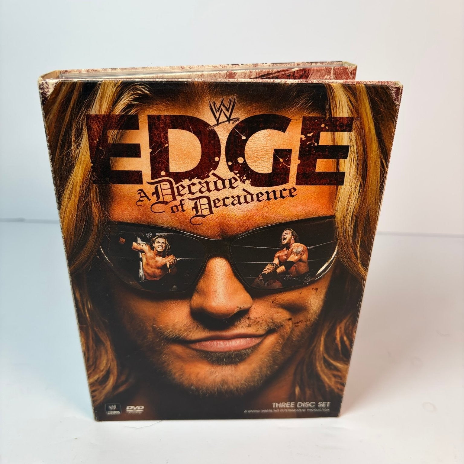 EDGE A Decade of Decadence DVD 2008 3-Disc Set WWE Wrestling Edge Undertaker