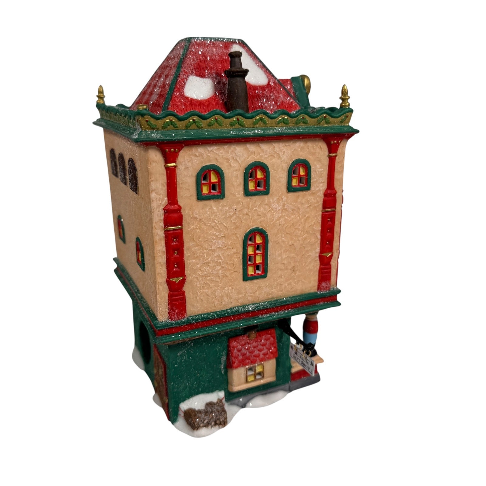 Department 56 North Pole Marie's Doll Museum Lighted House Christmas Decor Boxed