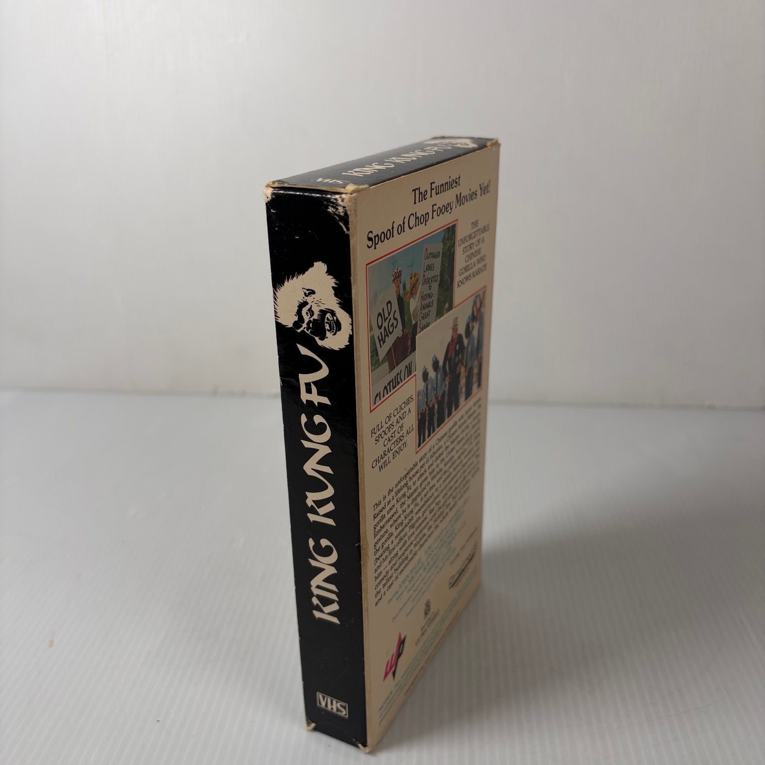 King Kung Fu VHS 1985 Comedy Martial Arts Cult Monster Movie Spoof King Gemini