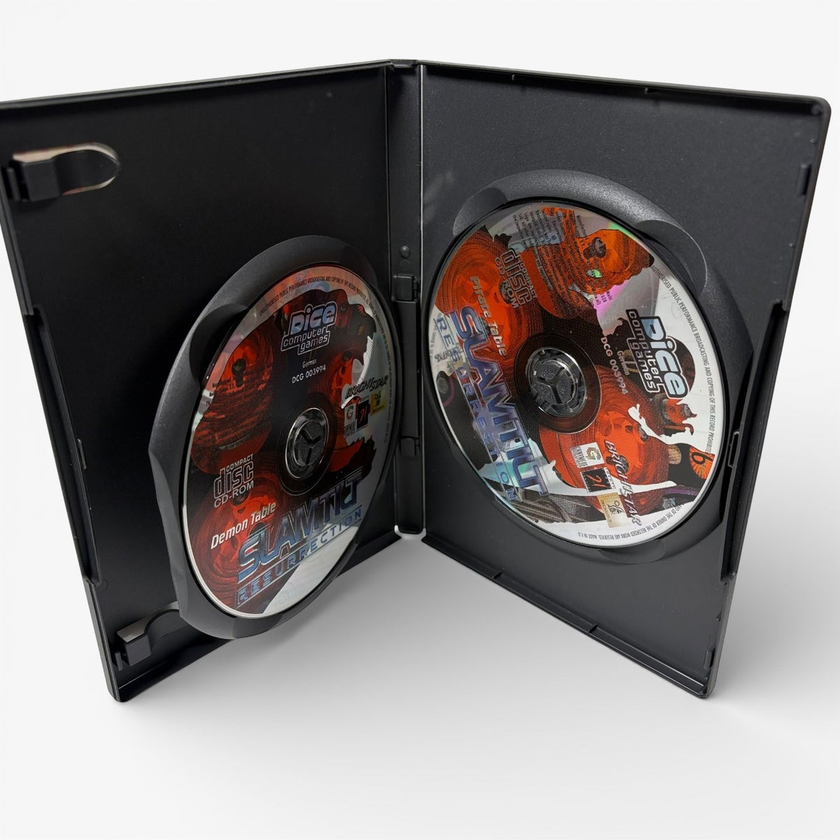 Slamtilt Resurrection PC CD-ROM Video Game Pinball Simulation Retro