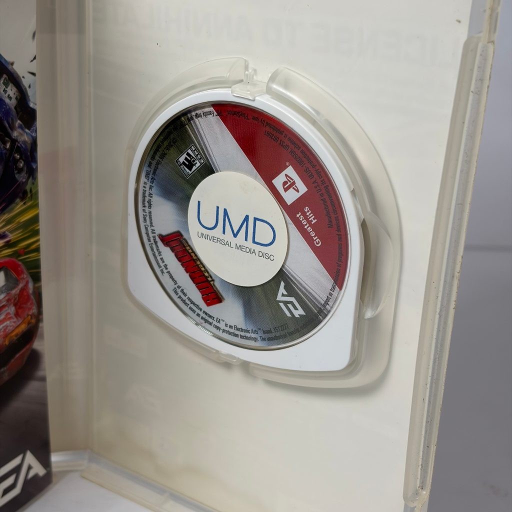 Burnout Legends PSP Greatest Hits EA Racing Game CIB with Manual