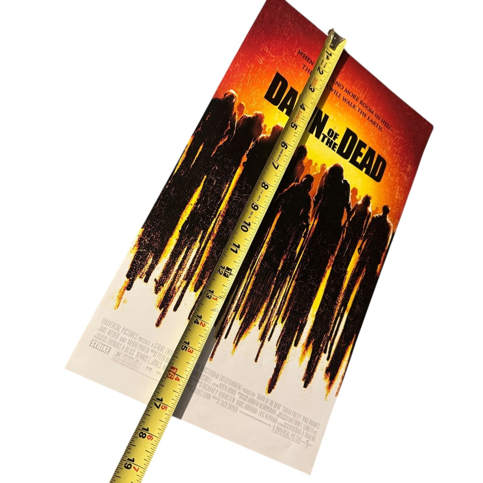 Dawn of the Dead 2004 17x11 Flier Style Movie Poster Universal Studios Horror