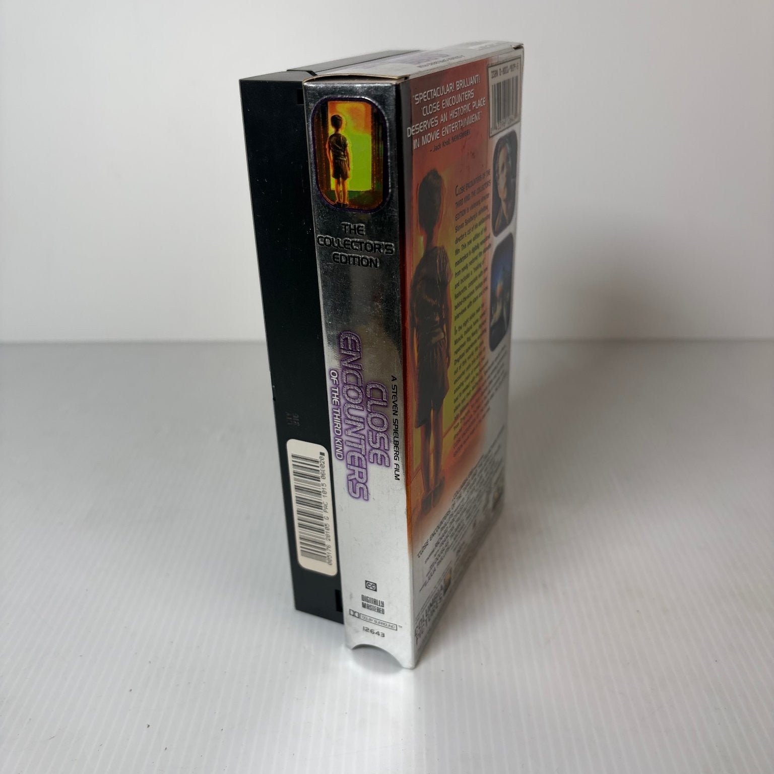 Close Encounters of the Third Kind VHS 1977 Sci-Fi Collector's Edition Columbia