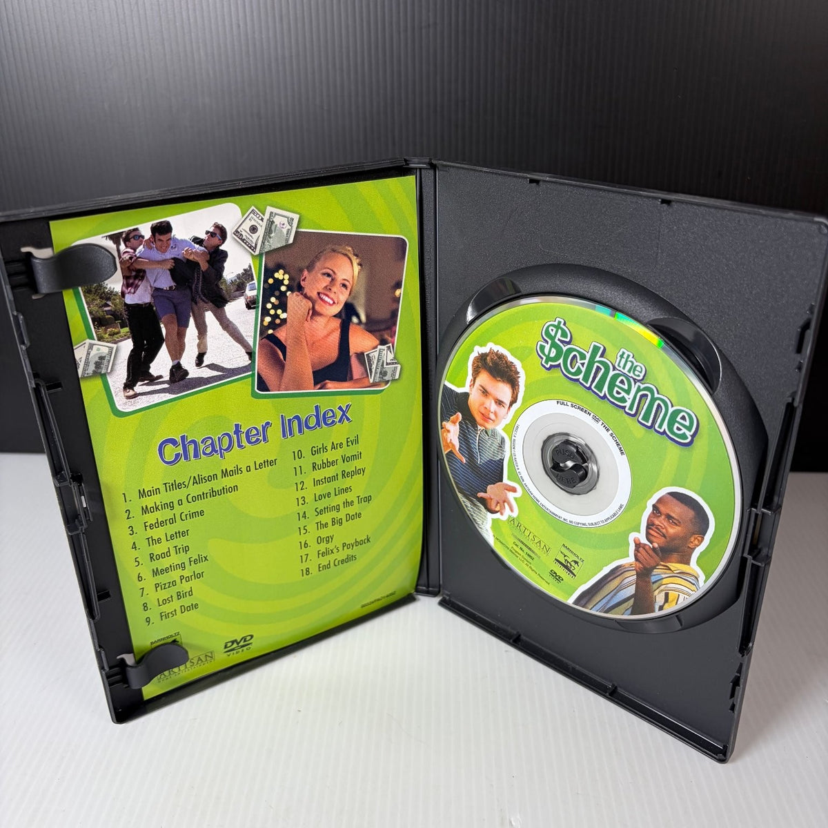 The Scheme DVD 1999 Comedy Jimmy Fallon Nathan Anderson Brian Hooks