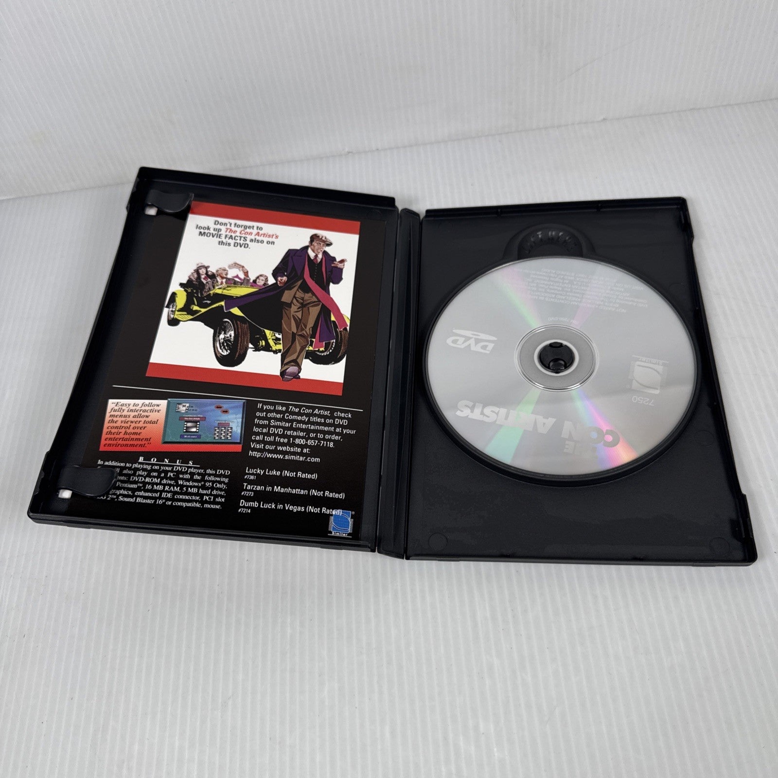 The Con Artists DVD Crime Movie Anthony Quinn Capucine