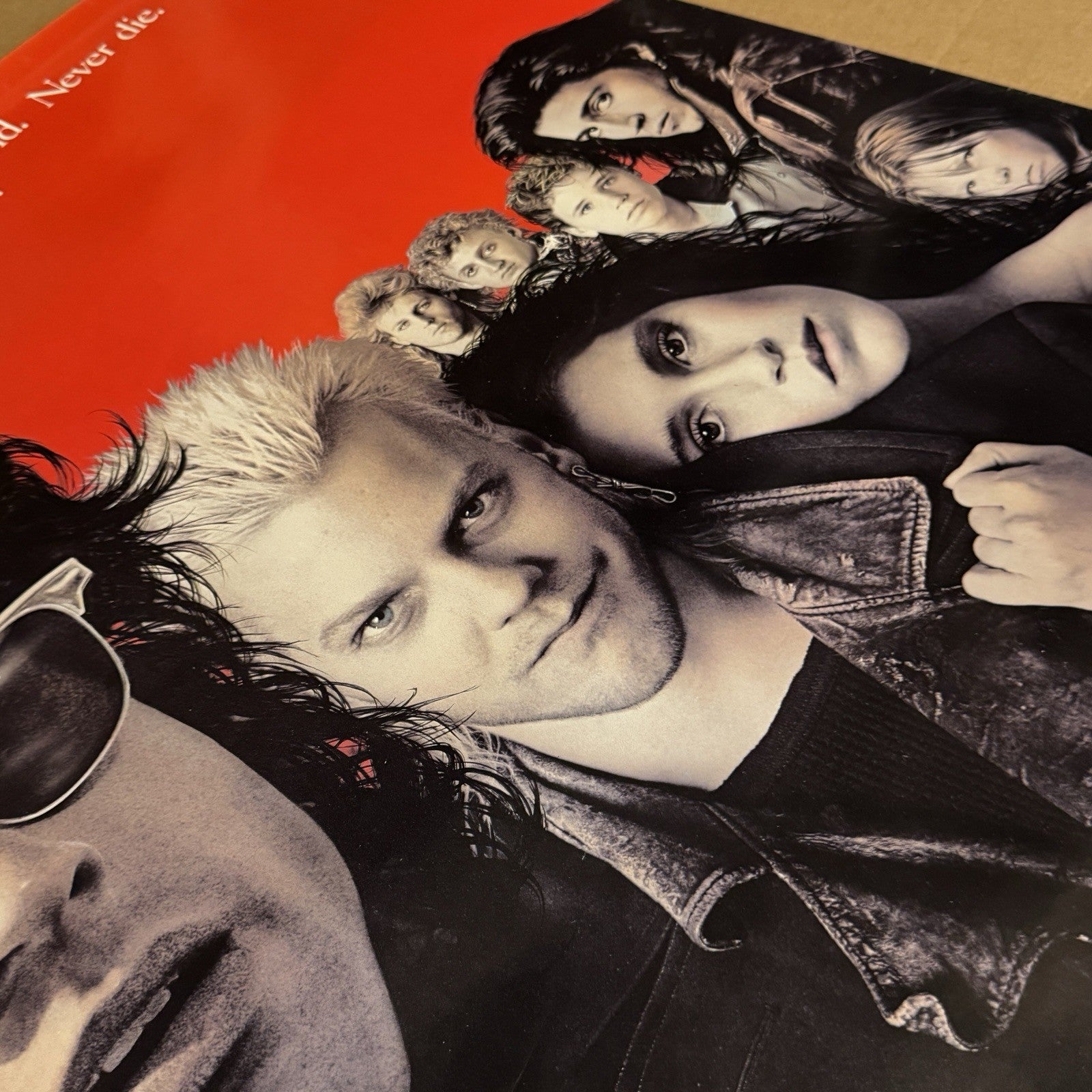 Vintage The Lost Boys Original Movie Poster 1987 Movie Theater Promo 40” X 27”