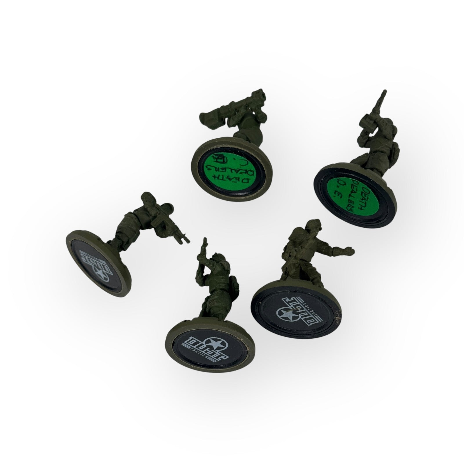 Dust Tactics Allies 5x Ranger Weapon Squad Set Death Dealers Miniatures FFG