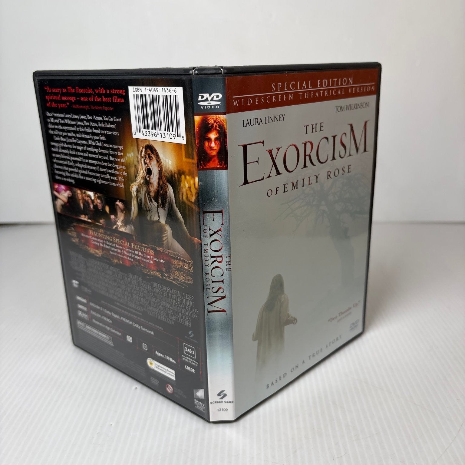The Exorcism of Emily Rose DVD 2005 Special Edition Laura Linney Bonus Disc