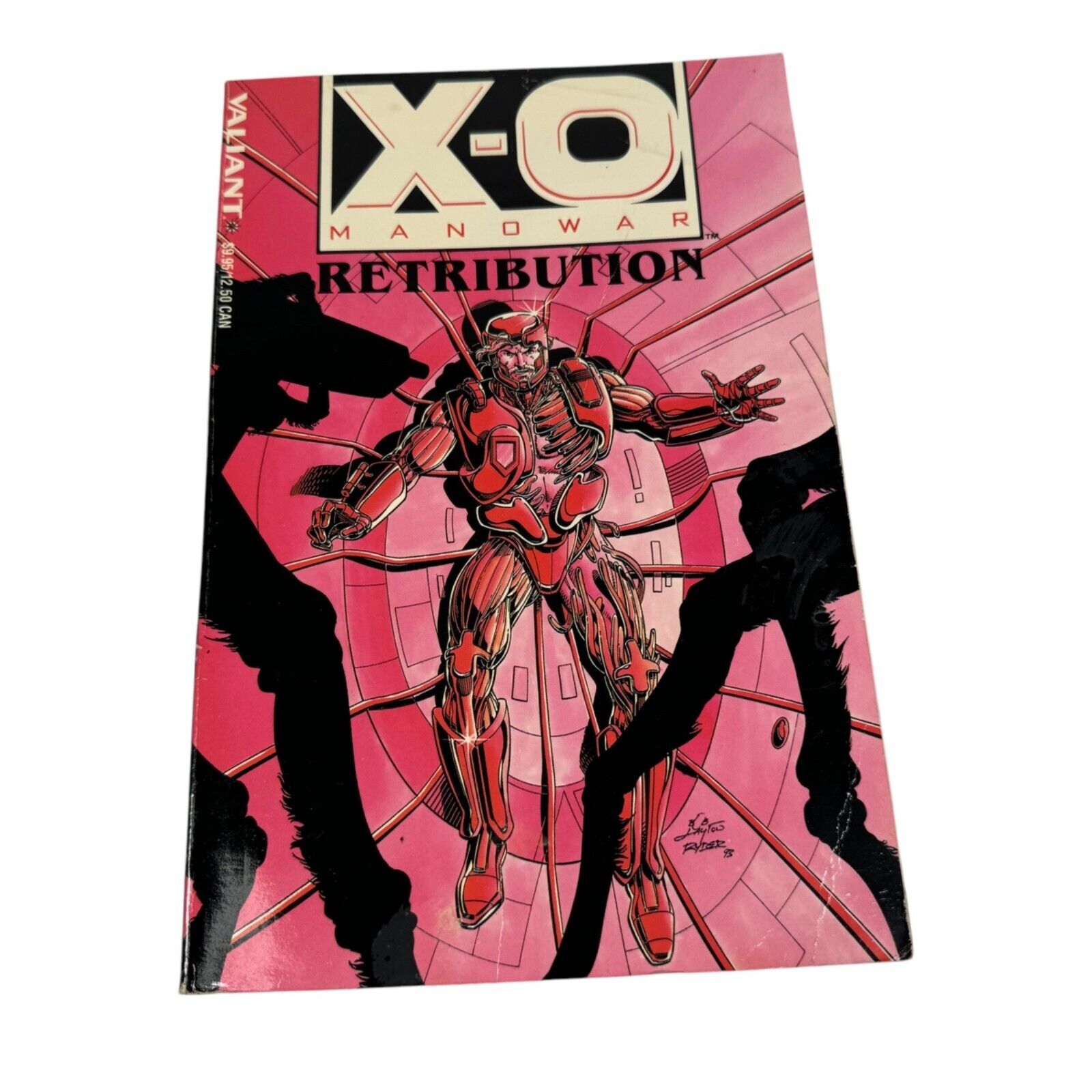 X-O Manowar Retribution Graphic Novel Valiant 1993 Comic Book