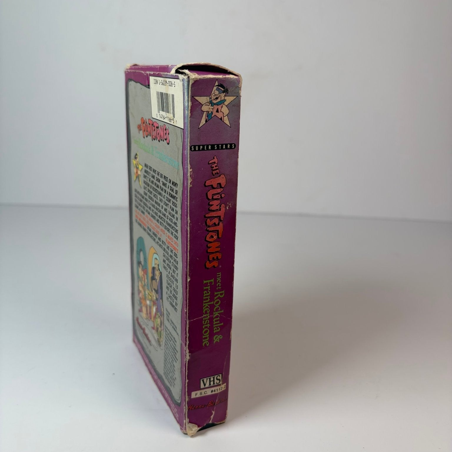 The Flintstones Meet Rockula & Frankenstone VHS 1979 Cartoon Hanna-Barbera