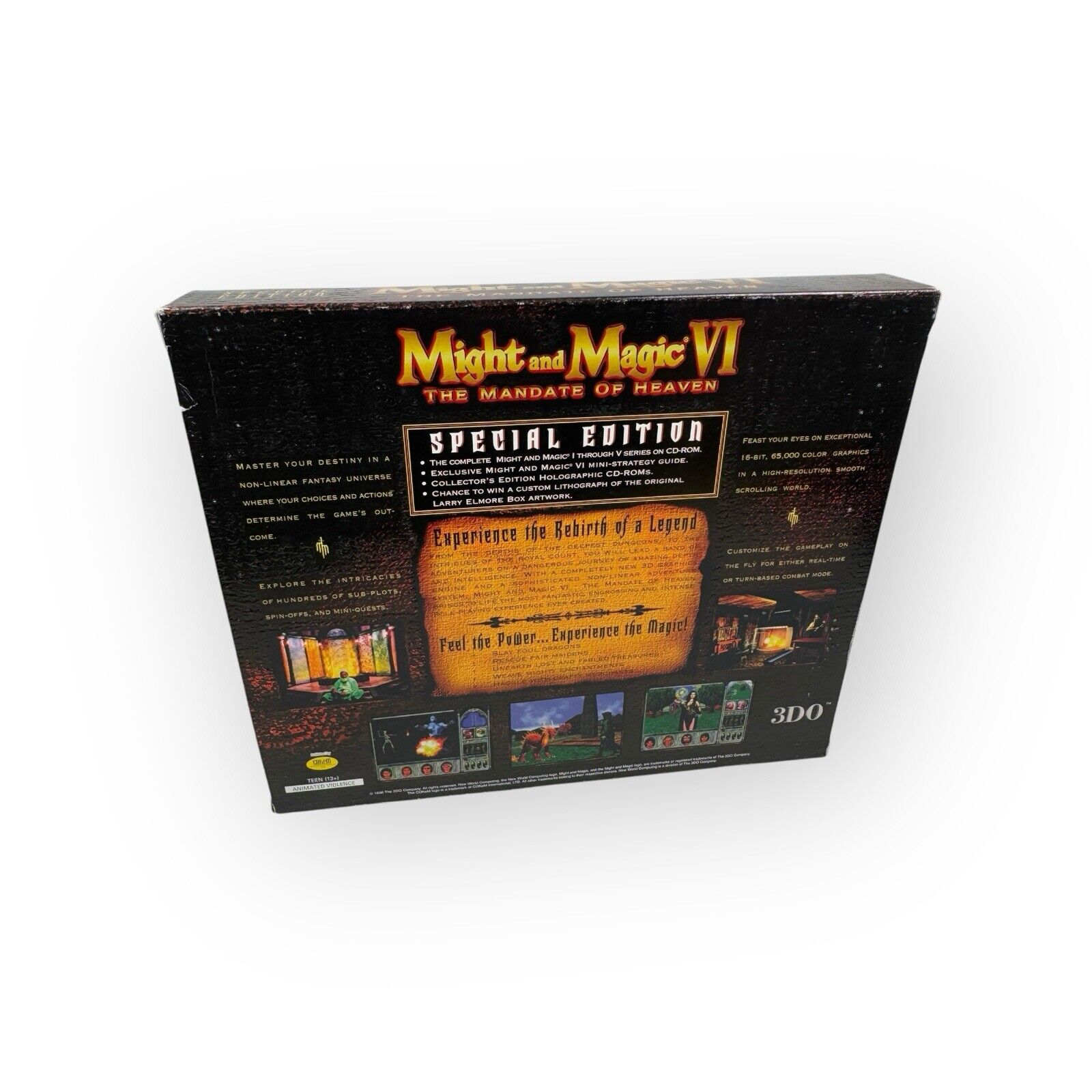 Might and Magic VI: The Mandate of Heaven Special Edition (PC, 1998) Complete