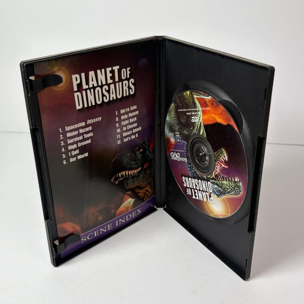 Planet of Dinosaurs DVD Cult Sci-Fi Stop-Motion Dinosaur Movie GoodTimes
