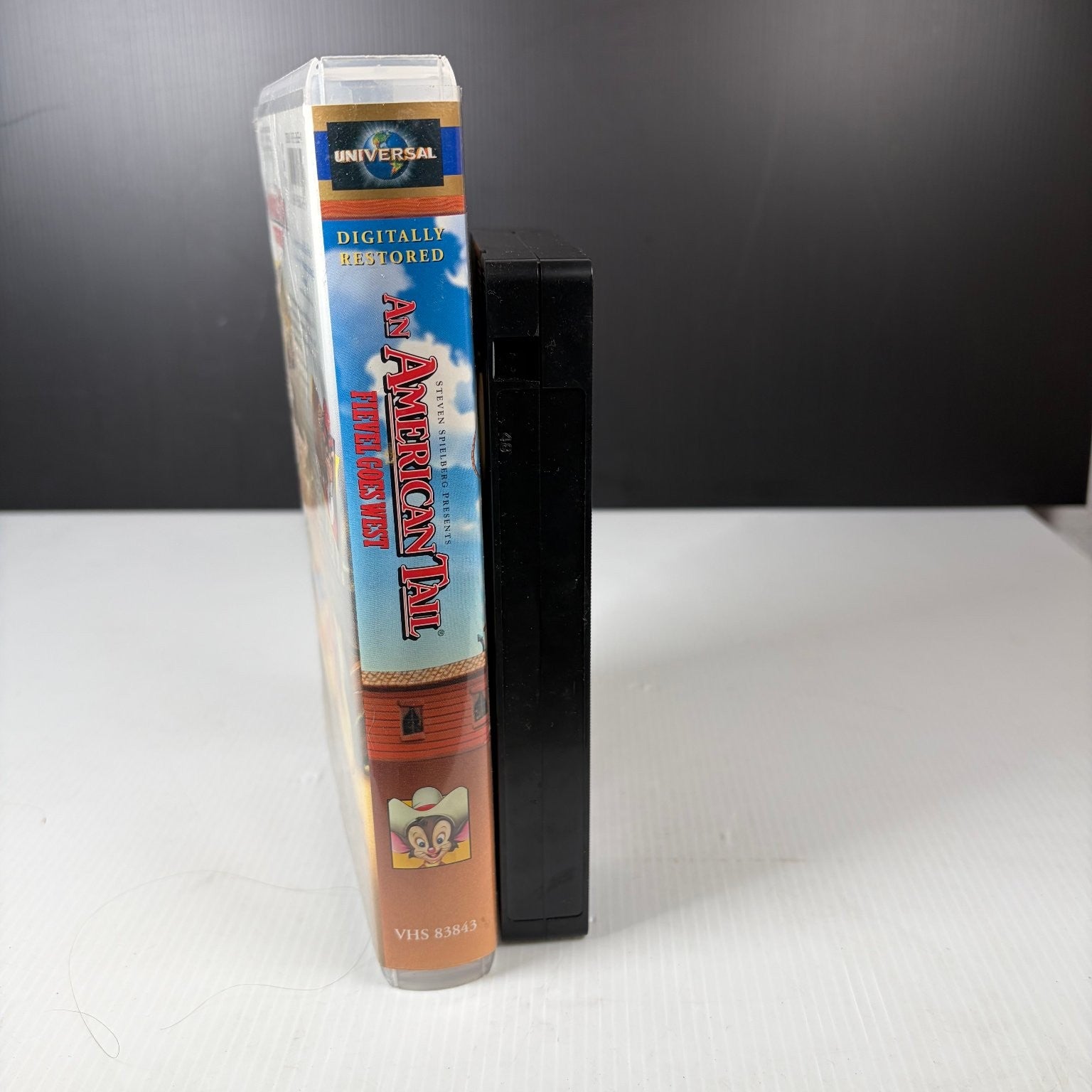 An American Tail Fievel Goes West VHS 1991 Animated Family Universal