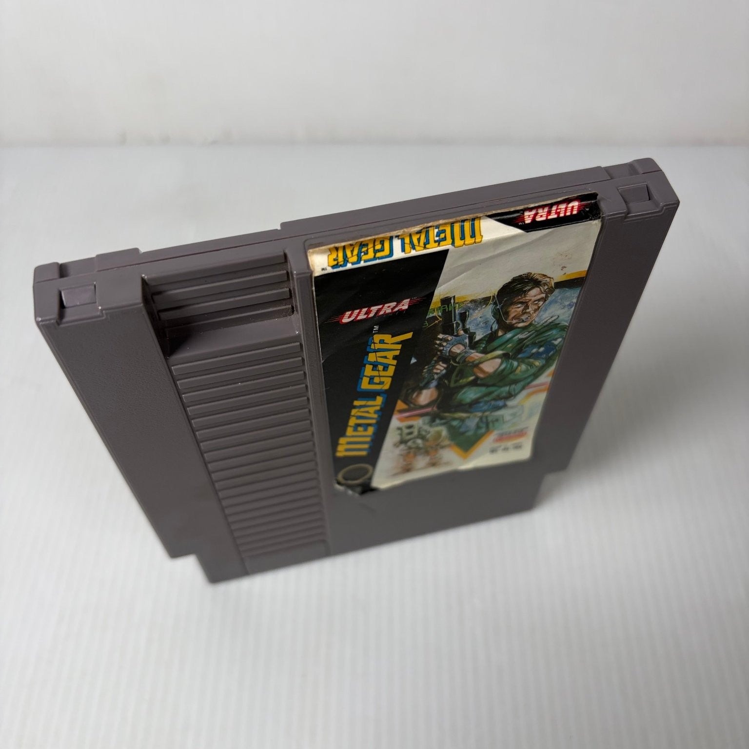 Metal Gear NES Nintendo Entertainment System Game Action Stealth Authentic