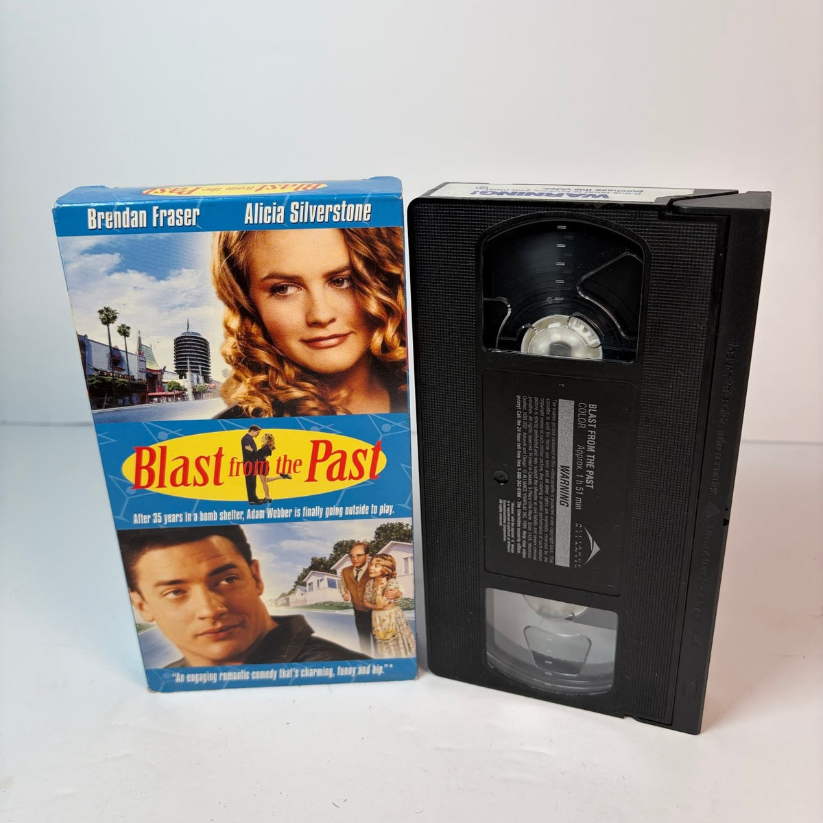 Blast from the Past VHS 1999 Romantic Comedy Brendan Fraser Alicia Silverstone
