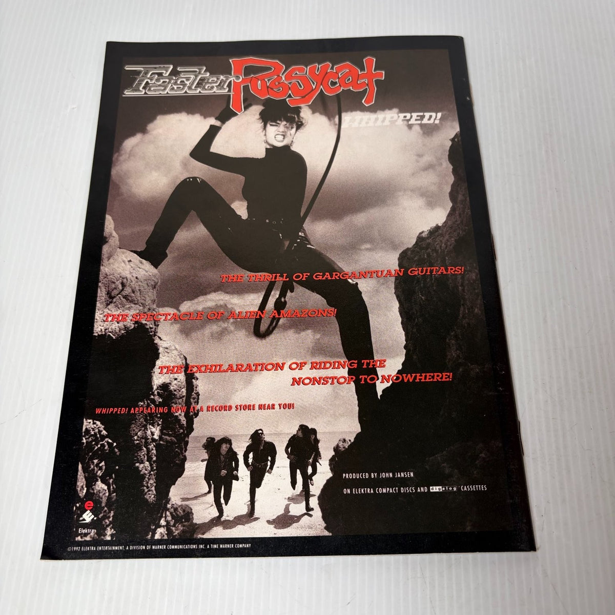 RIP Magazine November 1992 Dave Mustaine Megadeth Tesla Centerfold Heavy Metal