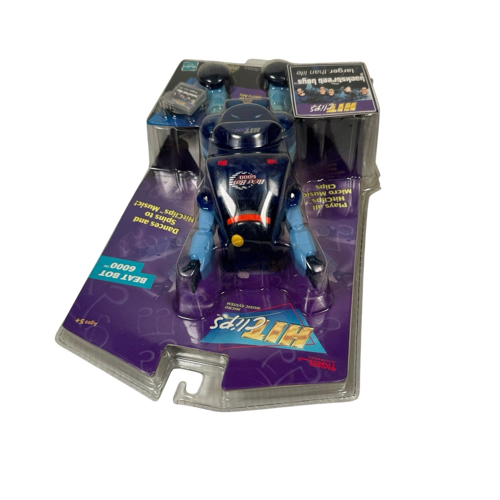Tiger Electronics Hit Clips Beat Bot 6000 Backstreet Boys Larger Than Life Mix