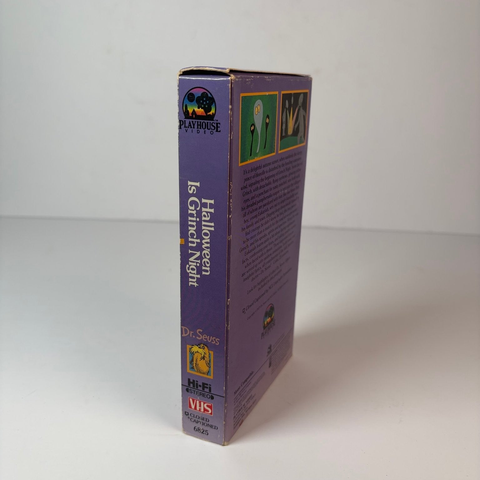 Dr. Seuss Halloween Is Grinch Night VHS 1997 Animated Playhouse Video Rare OOP
