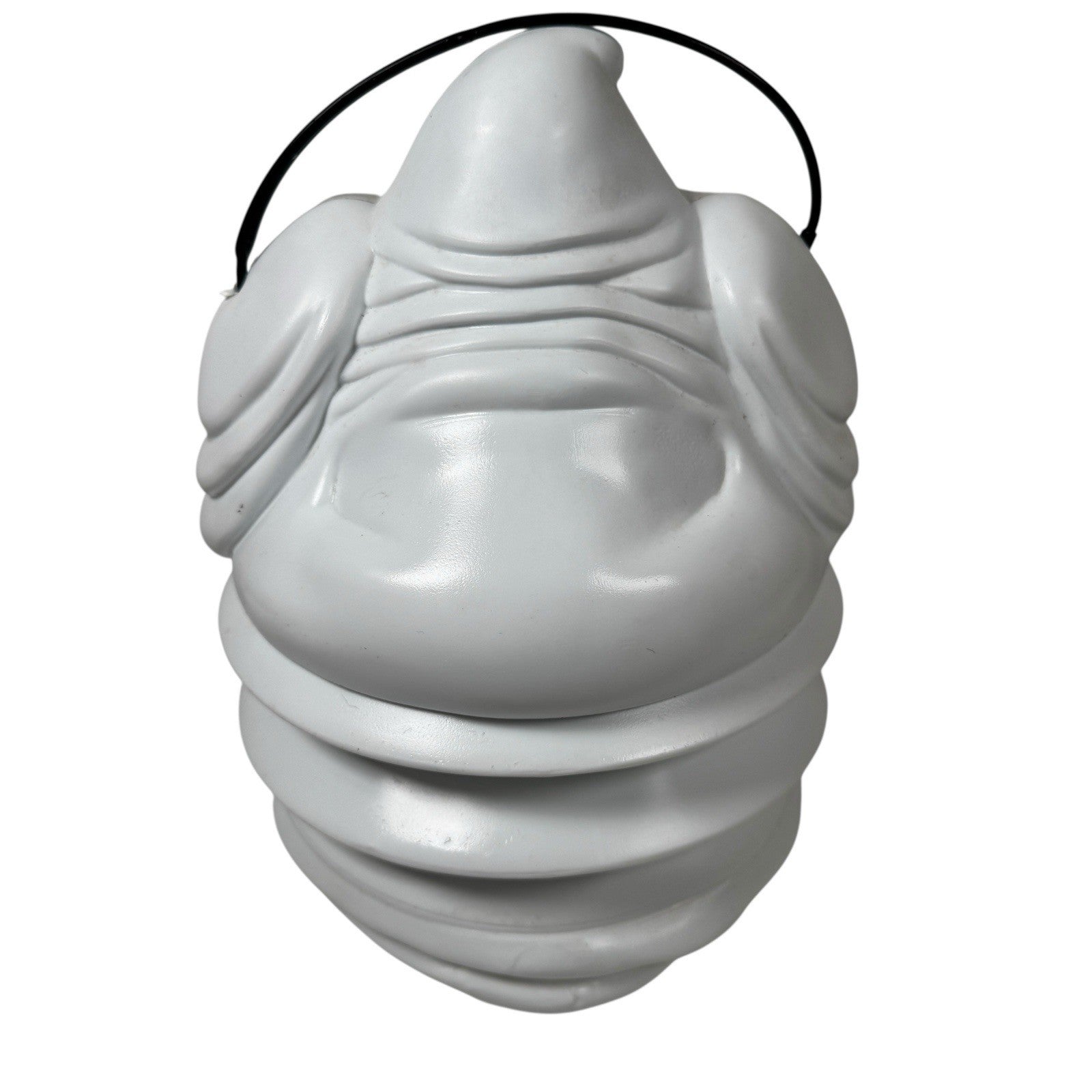 Vintage Halloween Frite N Up Pig Out Ghost Blow Mold Candy Bucket